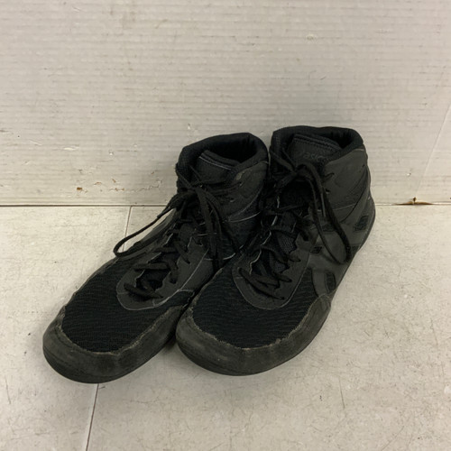 Vist Large View of Product Image Which is Used Asics Wrestling Shoes Black Senior 10