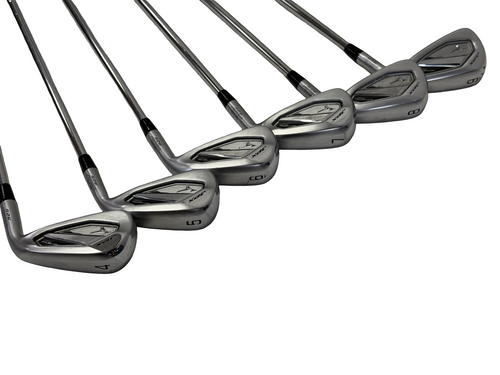Vist Large View of Product Image Which is Used Mizuno JPX 925 HOT METAL PRO Mens Golf Iron Set RH 4I-9I w/ Dynamic Gold 105 S300 Shafts +1/4"