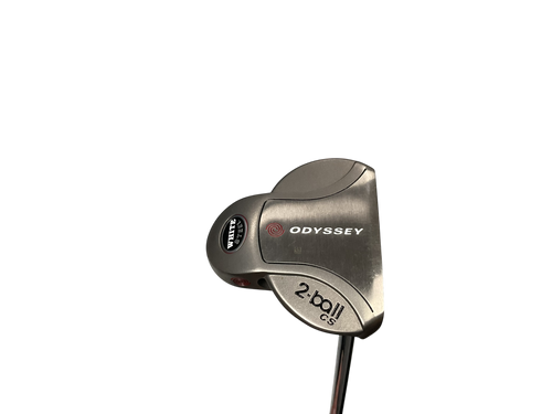 Vist Large View of Product Image Which is Used Odyssey 2-BALL CS WHITE STEEL Mens Putter RH
