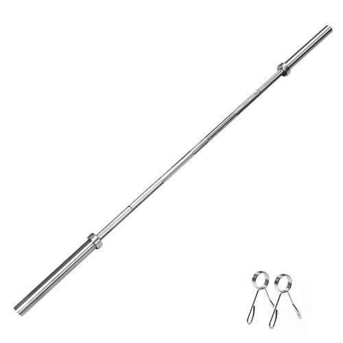 Vist Large View of Product Image Which is New XPRT 7Ft Olympic Chrome Bar