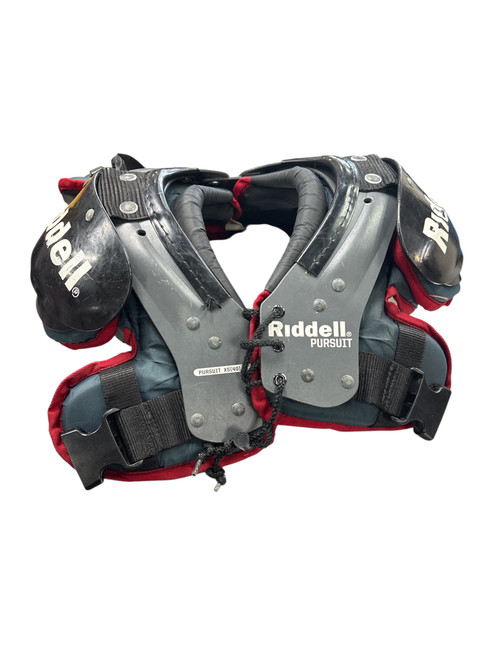 Vist Large View of Product Image Which is Used Riddell PURSUIT FB Shoulder Pads Black XS