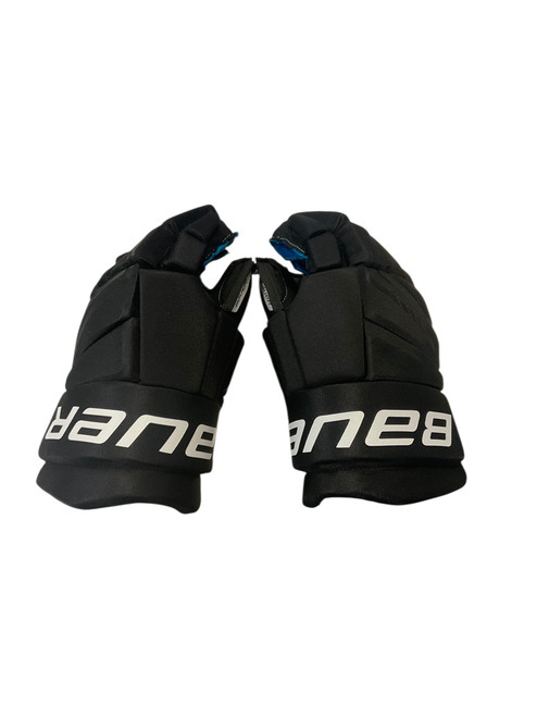 Vist Large View of Product Image Which is Used Bauer X Senior Gloves Black 14"