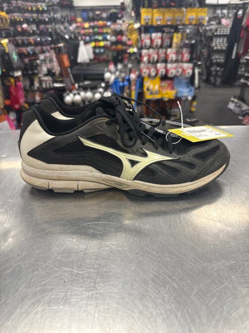 Vist Large View of Product Image Which is Used Mizuno TURF BB/SB Cleats Black Senior 11.5