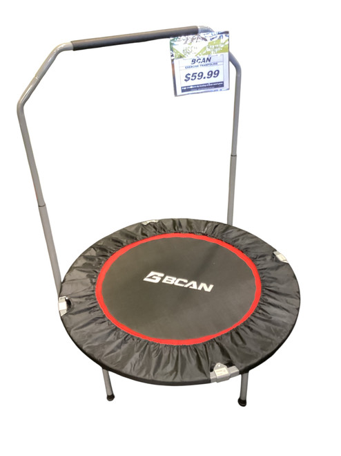 Vist Large View of Product Image Which is Used Exercise Trampoline Black