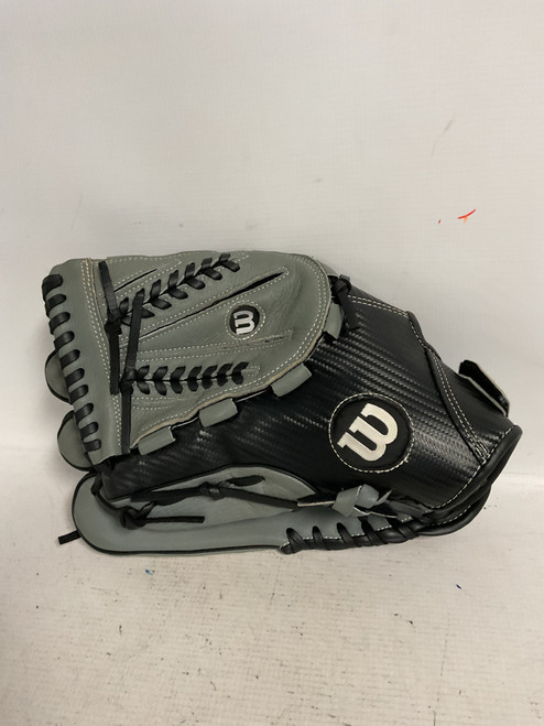 Vist Large View of Product Image Which is Used Wilson A360 BB/SB Glove LH Throw Grey 13"