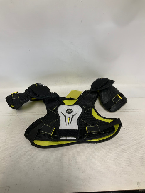 Vist Large View of Product Image Which is Used Pure Hockey BLACK Youth Shoulder Pads MD