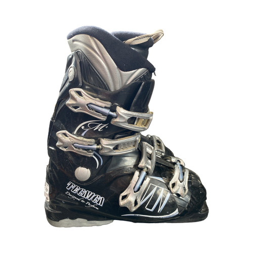 Vist Large View of Product Image Which is Used Tecnica M+ Womens DH Ski Boot Black 250 MP - M07 - W08