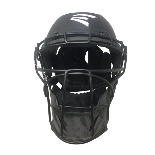 Vist Large View of Product Image Which is Used Easton ELITE Catchers Helmet w/Mask Black One Size