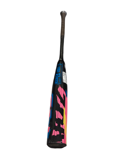 Vist Large View of Product Image Which is Used Demarini ZOA BB/SB USSSA 2 3/4 Bat Black And Pink 31"