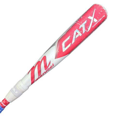 Vist Large View of Product Image Which is Used Marucci CAT X COMPOSITE BB/SB USSSA 2 3/4 Bat 26"