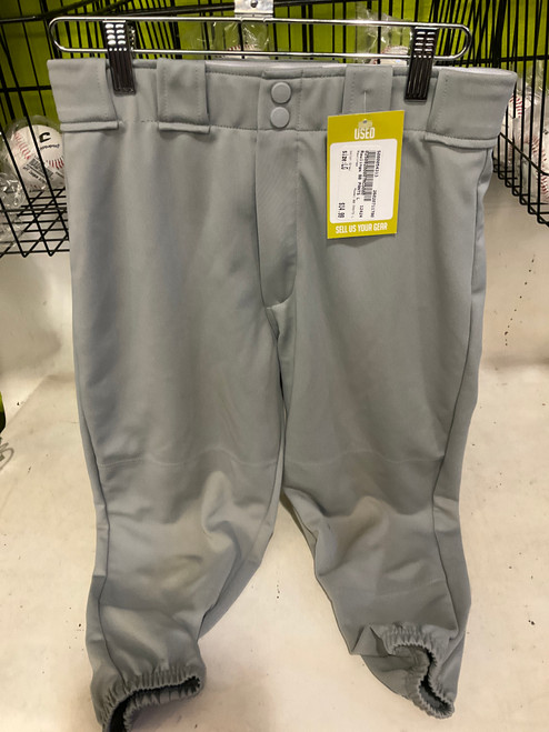 Vist Large View of Product Image Which is Used Rawlings BB PANTS L BB/SB Pant Boys Grey LG