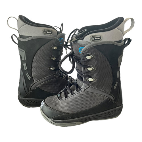 Vist Large View of Product Image Which is Used BASE Mens Snowboard Boots Grey Senior 8