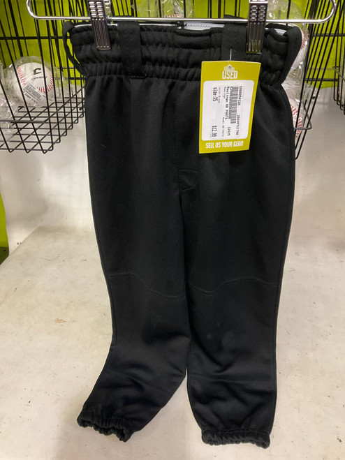 Vist Large View of Product Image Which is Used Rawlings BB PANTS BB/SB Pant Boys Black XS