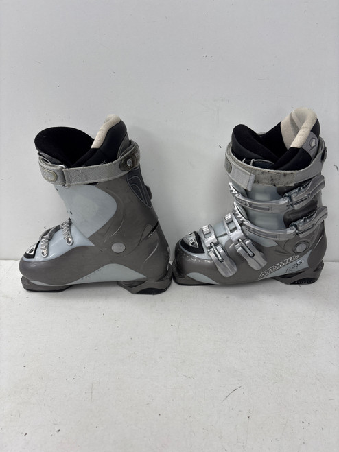 Vist Large View of Product Image Which is Used Atomic B5 Womens DH Ski Boot Grey 235 MP - J05.5 - W06.5