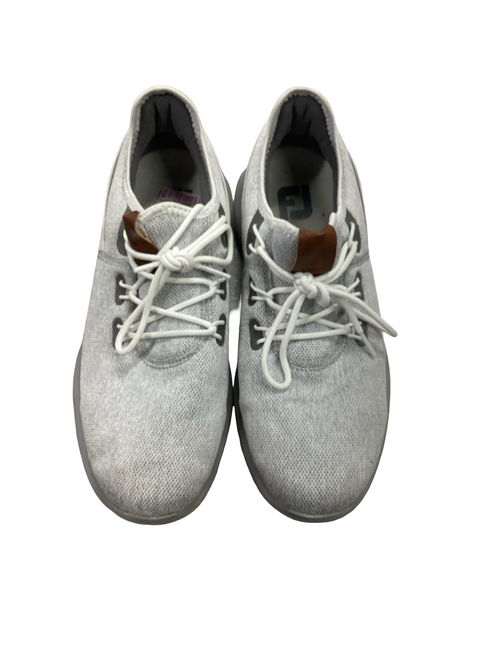 Vist Large View of Product Image Which is Used Foot Joy Mens Golf Shoes Grey Senior 9.5