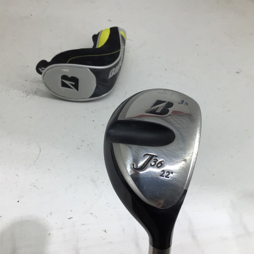 Vist Large View of Product Image Which is Used Bridgestone J36 22 DEG 3 HYBRID R FLEX Mens Hybrid Club RH 3 Hybrid