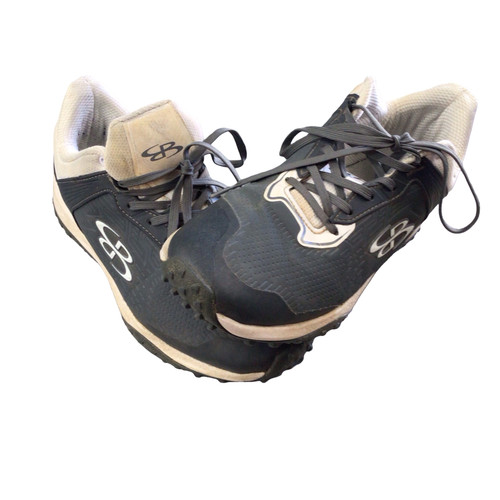 Vist Large View of Product Image Which is Used BoomBah BASEBALL TURF CLEATS BB/SB Cleats Grey Senior 8.5