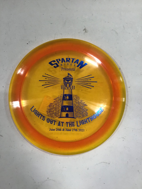 Vist Large View of Product Image Which is Used Discraft Z FORCE Disc Golf Driver Orange 174g