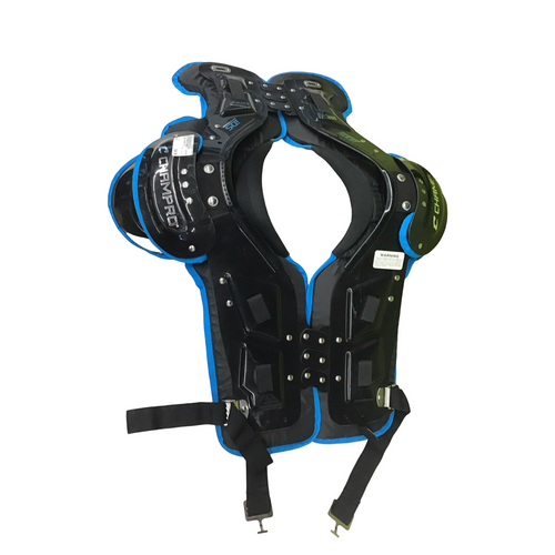 Vist Large View of Product Image Which is Used Champro GAUNTLET FB Shoulder Pads Black XL