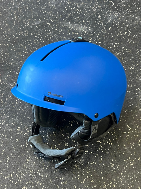 Vist Large View of Product Image Which is Used Marker Snowsport Helmet Youth Royal Blue S/M