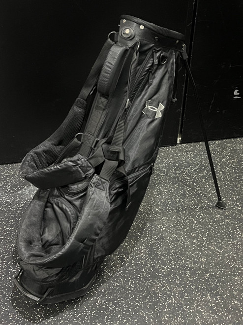 Vist Large View of Product Image Which is Used Under Armour STAND BAG Mens Stand Bag Black