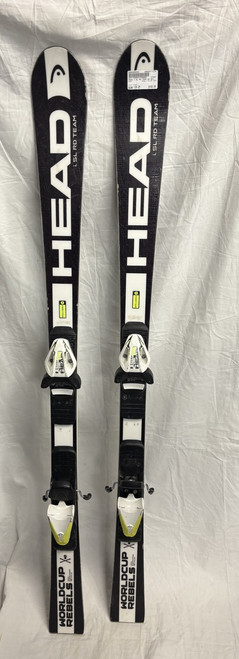 Vist Large View of Product Image Which is Used Head I.SL RD TEAM Boys DH Ski/Binding Black 138 cm