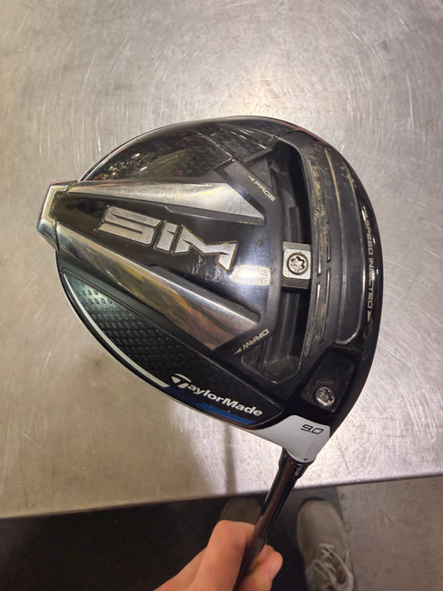 Vist Large View of Product Image Which is Used Taylormade SIM Mens Driver RH 9.0 Degree