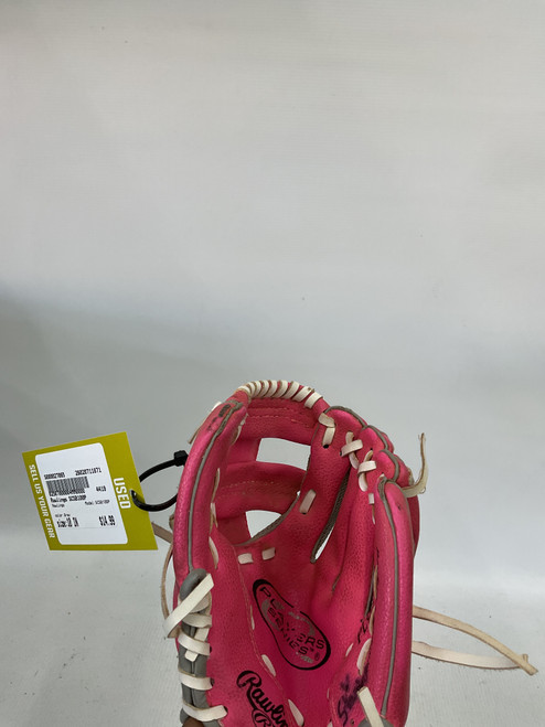 Vist Large View of Product Image Which is Used Rawlings SCSB100P BB/SB Glove RH Throw Grey 10"