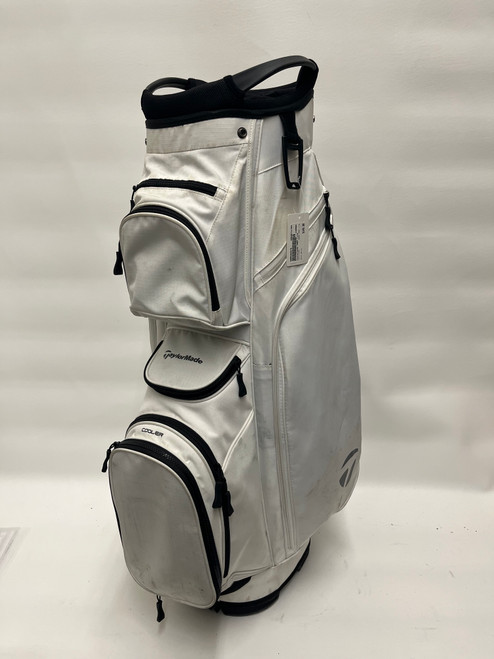 Vist Large View of Product Image Which is Used Taylormade CART LITE Mens Cart Bag White