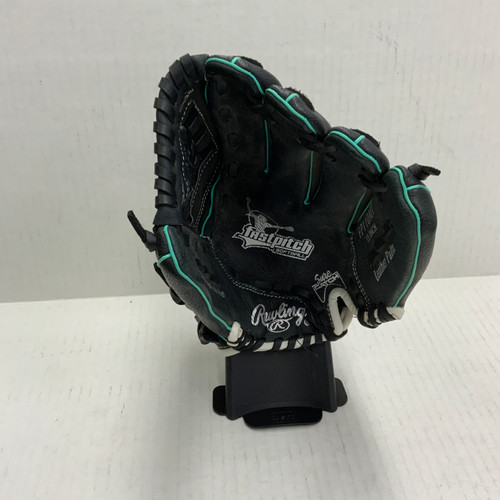 Vist Large View of Product Image Which is Used Rawlings FP110MT BB/SB Glove RH Throw Black 11"
