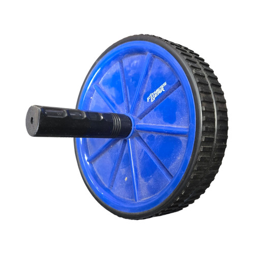 Vist Large View of Product Image Which is Used Fitness Gear Exercise Ab Wheel Royal Blue