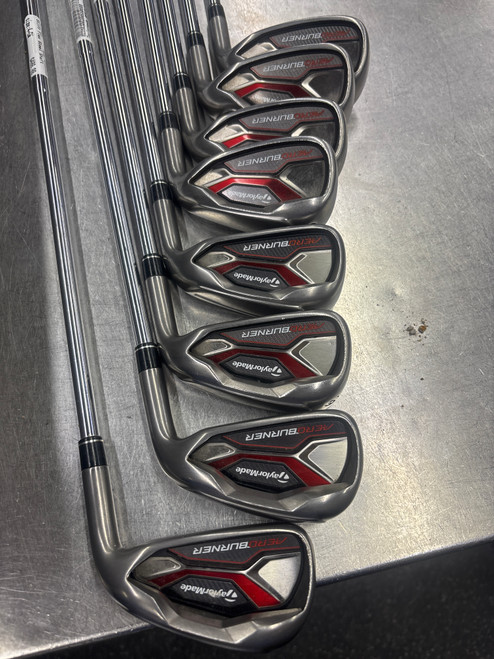 Vist Large View of Product Image Which is Used Taylormade AEROBURNER Mens Iron Set RH 4I-GW/AW