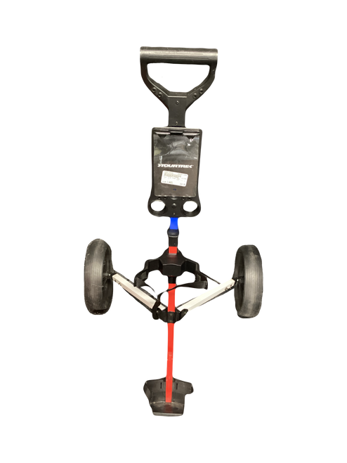 Vist Large View of Product Image Which is Used Tour Trek PUSH CART Golf Cart 2 Wheel