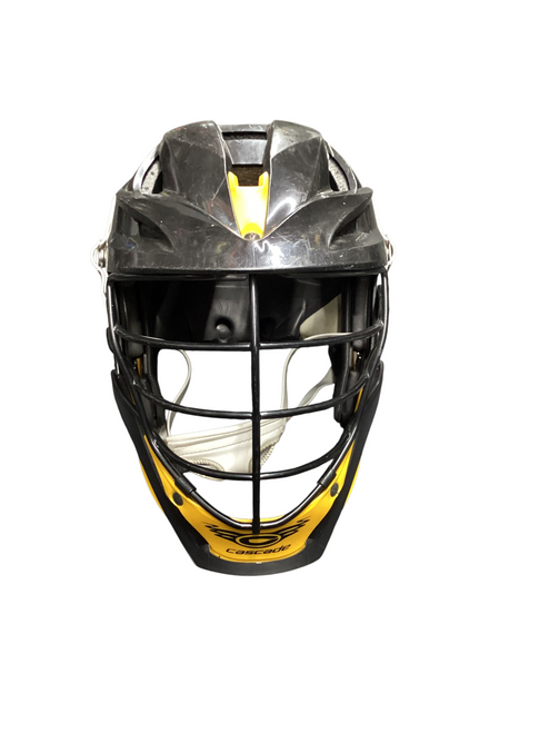 Vist Large View of Product Image Which is Used Cascade S Lacrosse Helmet Adult One Size