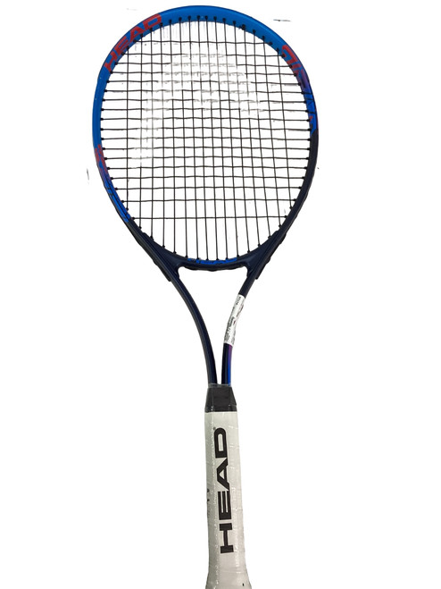 Vist Large View of Product Image Which is Used Head TI REWARD Adult Tennis Racquet Navy Blue 4 3/8"