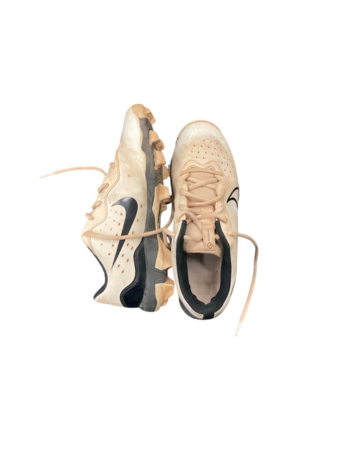 Vist Large View of Product Image Which is Used Nike DIAMOND BB CLEAT BB/SB Cleats White Youth 06.0
