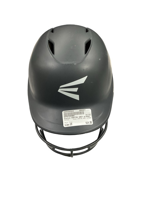Vist Large View of Product Image Which is Used Easton EASTON GREY W/MASK Batting Helmet w/Mask Grey SM