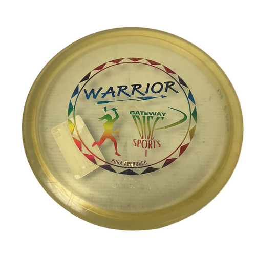Vist Large View of Product Image Which is Used Gateway WARRIOR MID-RANGE DRIVER Disc Golf Mid Range Yellow