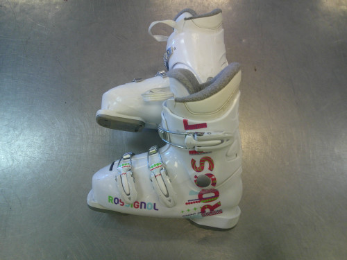 Vist Large View of Product Image Which is Used Rossignol BOOTS Girls DH Ski Boot White 215 MP - J03