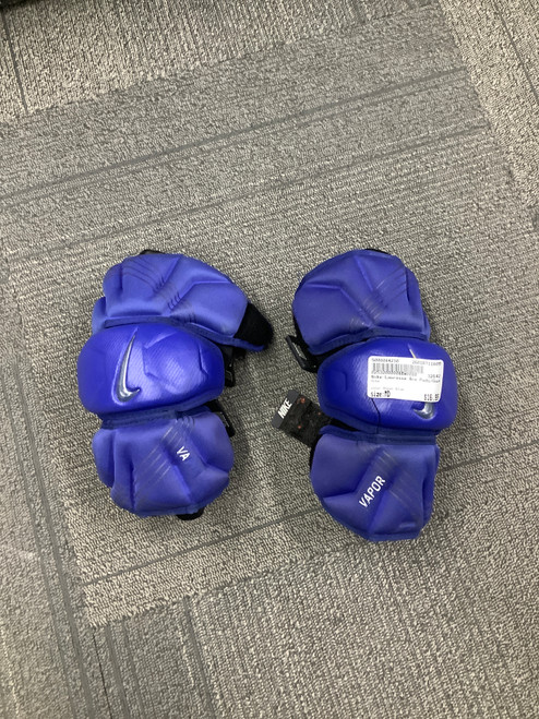 Vist Large View of Product Image Which is Used Nike Lacrosse Arm Pads/Guards Royal Blue MD