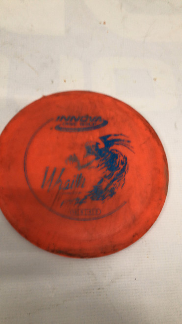 Vist Large View of Product Image Which is Used Innova WRAITH Disc Golf Driver Orange 165g