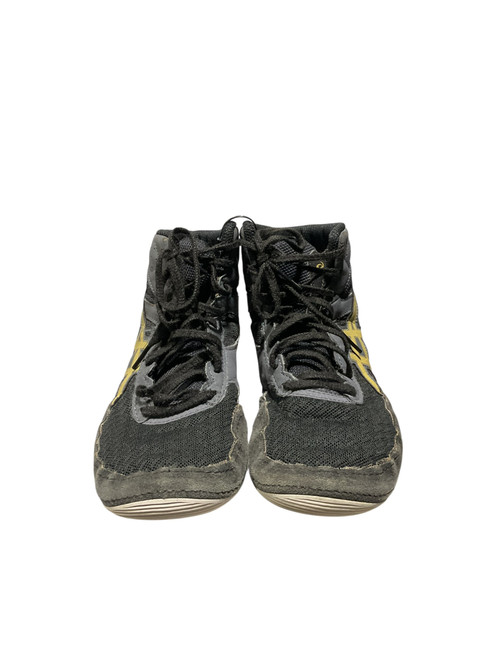 Vist Large View of Product Image Which is Used Asics Wrestling Shoes Black Youth 06.5