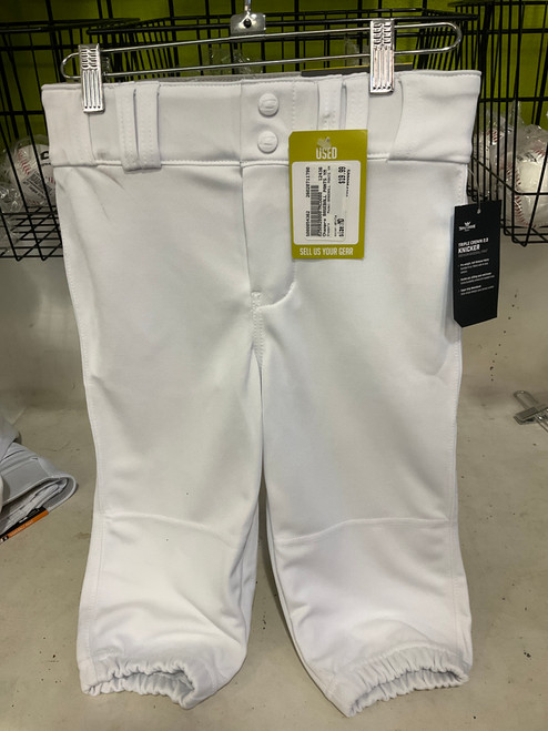 Vist Large View of Product Image Which is Used Champro BASEBALL PANTS YM BB/SB Pant Boys White MD