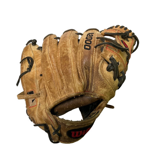 Vist Large View of Product Image Which is Used Wilson 1786 BB/SB Glove RH Throw Brown 11 1/2"