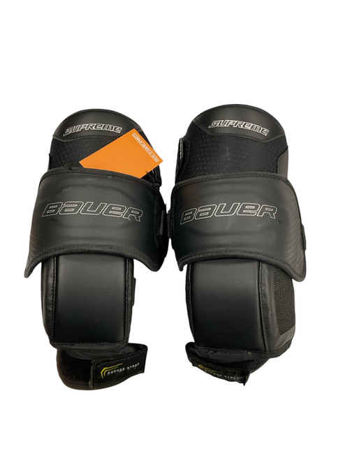 Vist Large View of Product Image Which is Used Bauer Goalie  s18  KNEE GUARD JR