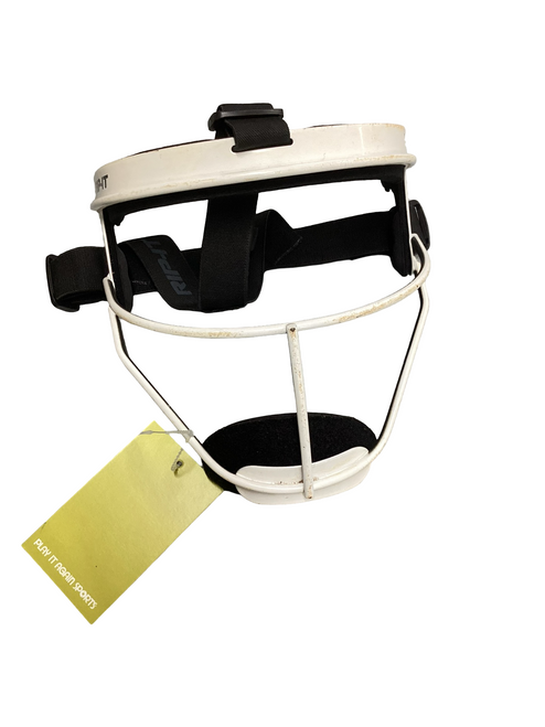 Vist Large View of Product Image Which is Used RIP-IT DEFENSE PRO BB/SB Fielders Mask White One Size