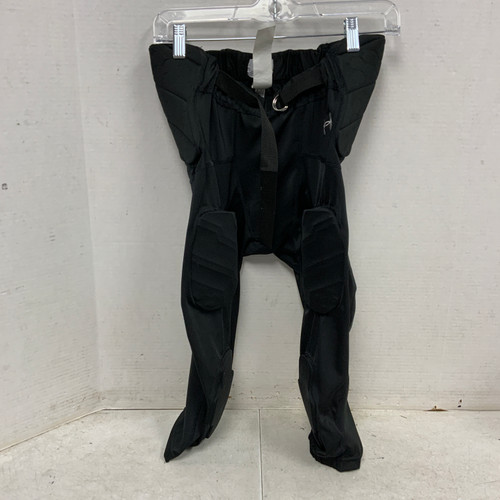 Vist Large View of Product Image Which is Used Under Armour Youth FB Integrated Pants Black LG