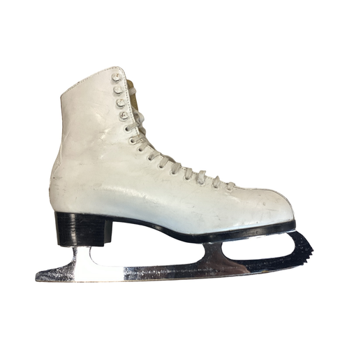 Vist Large View of Product Image Which is Used CCM FIGURE SKATES WomensFigure Skate White Senior 8
