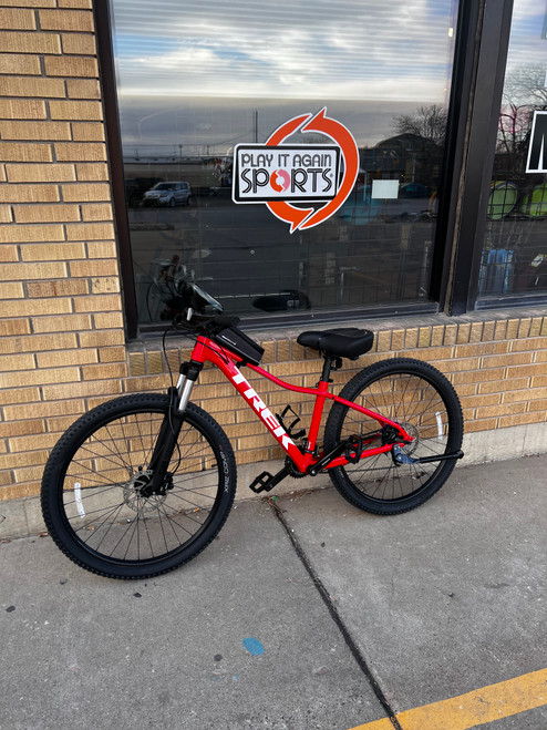 Vist Large View of Product Image Which is Used Trek MARLIN 5 GEN 3 Mountain Bike Womens Red 38-42cm - 15-16" - SM Frame