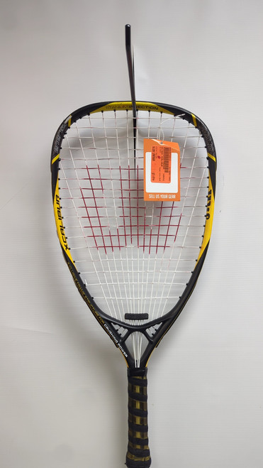Used Wilson XCALIBUR Adult Racquetball Racquet Yellow Unknown 11862-S000072813